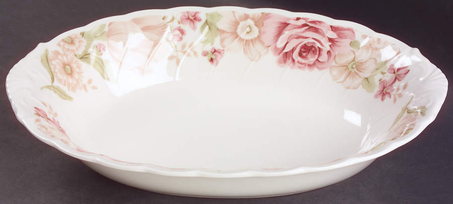 Summer Glade 11" Oval Baker by Nikko-1