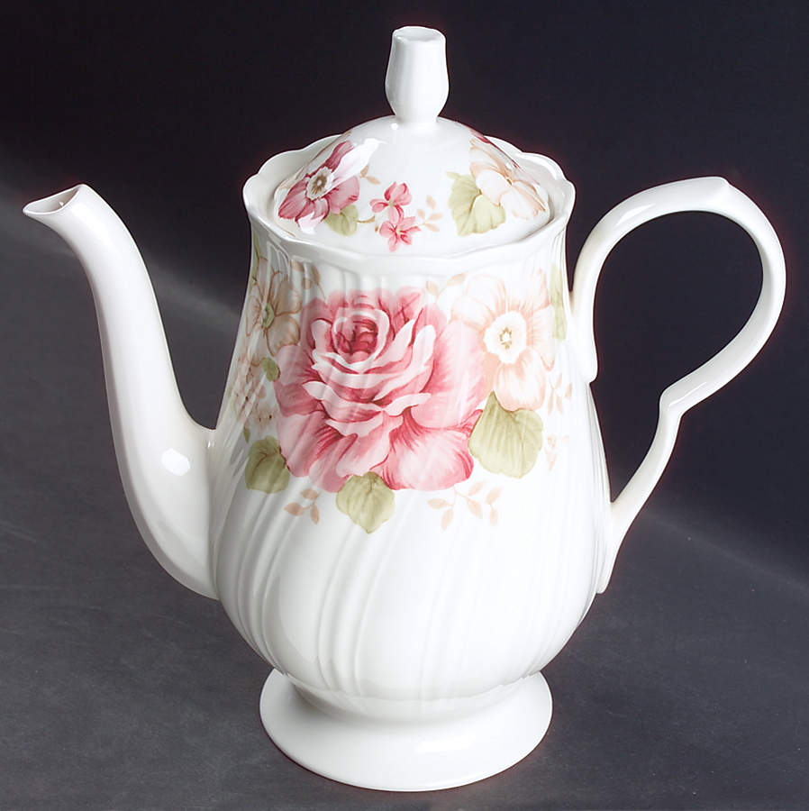 Summer Glade Coffee Pot & Lid by Nikko-1