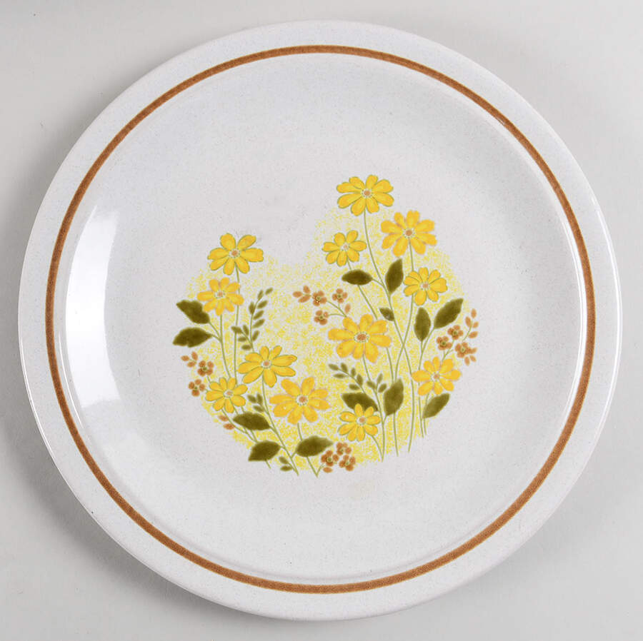 Sunmist 12" Chop Plate (Round Platter) by Nikko-1