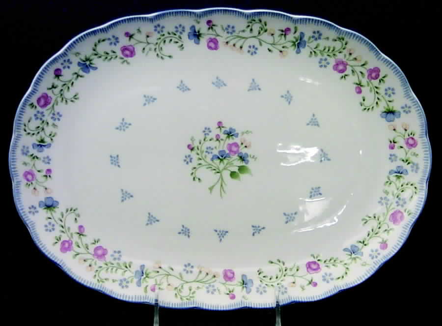Sweetbrier 13" Oval Serving Platter by Nikko-1