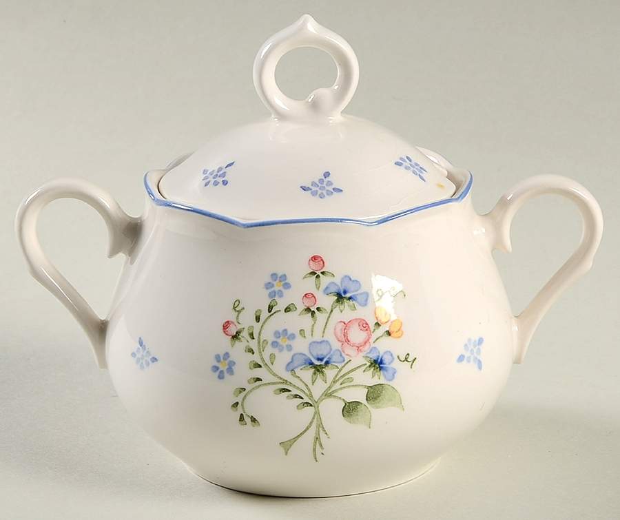 Sweetbrier Sugar Bowl & Lid by Nikko-1