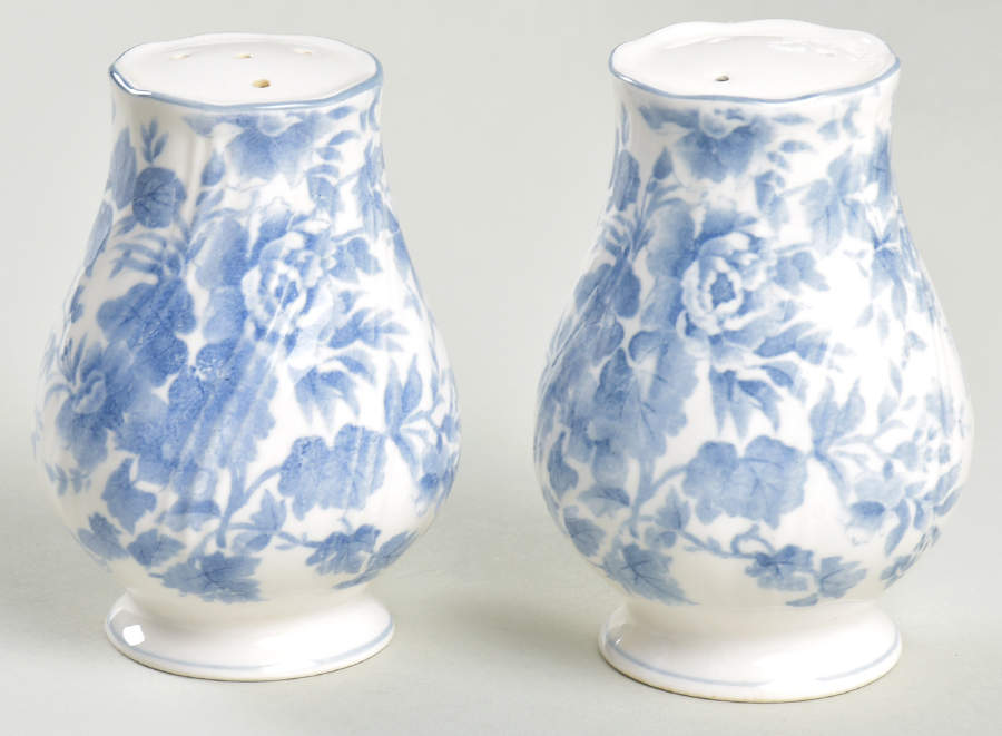 Tea Roses Salt & Pepper Set by Nikko-1