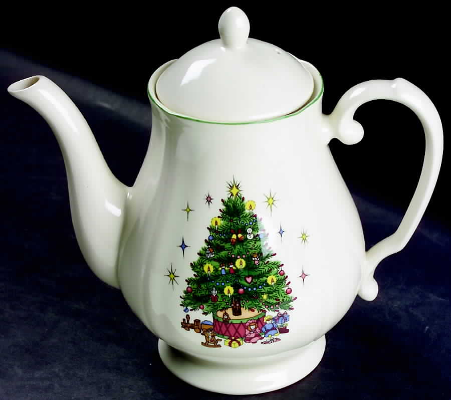 Tis The Season Coffee Pot & Lid by Nikko-1