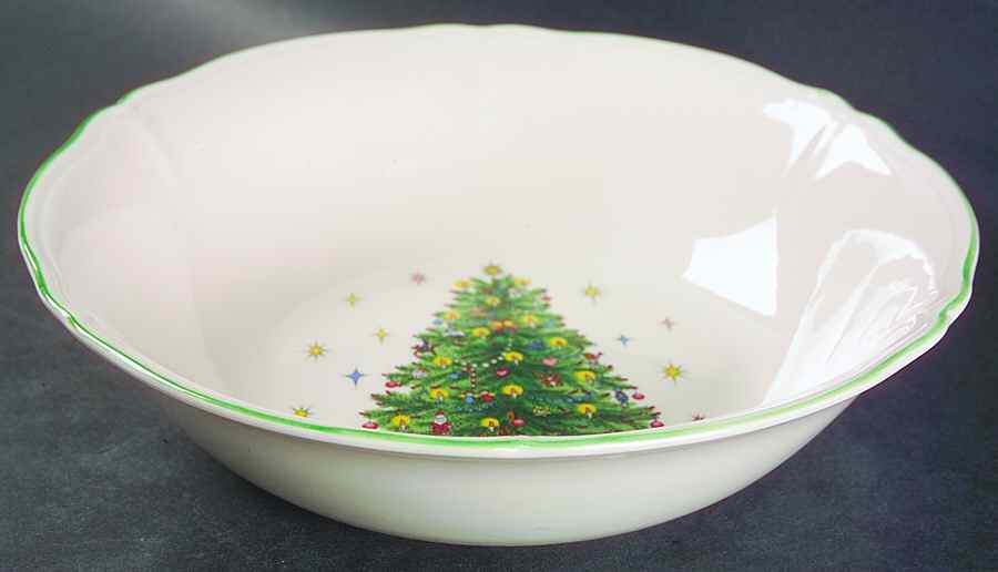 Tis The Season 9" Round Vegetable Bowl by Nikko-1