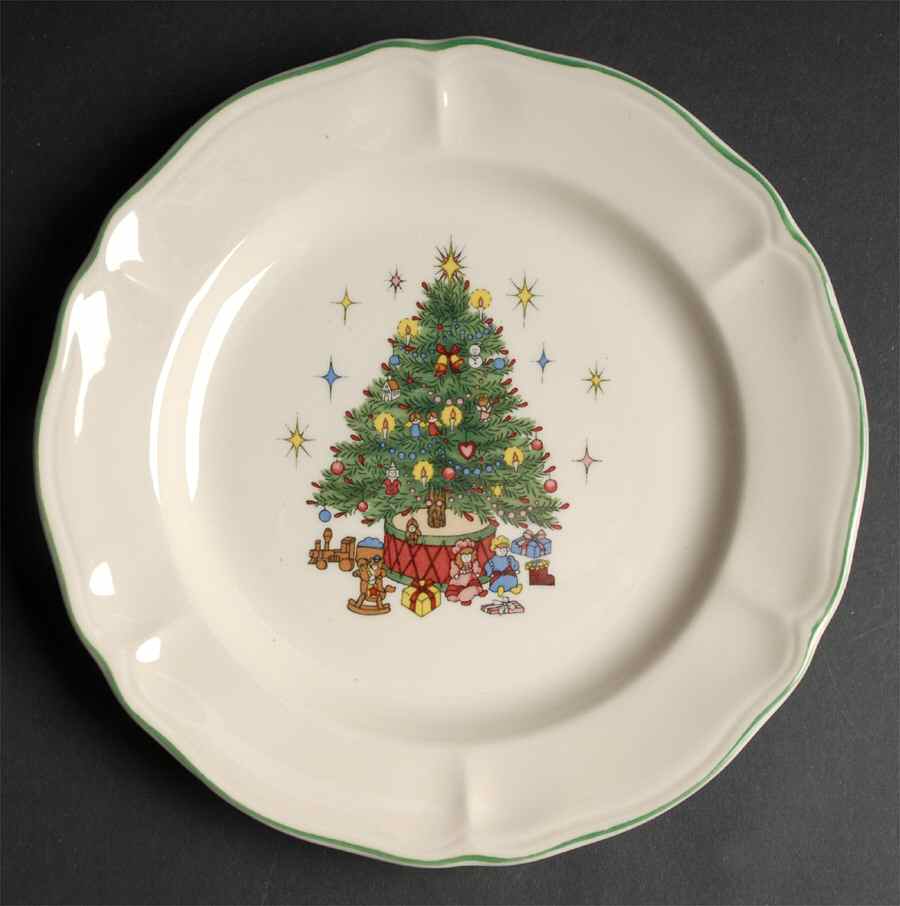 Tis The Season Salad Plate by Nikko-1