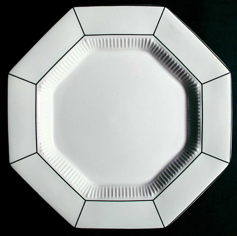 Top Hat Dinner Plate by Nikko-1