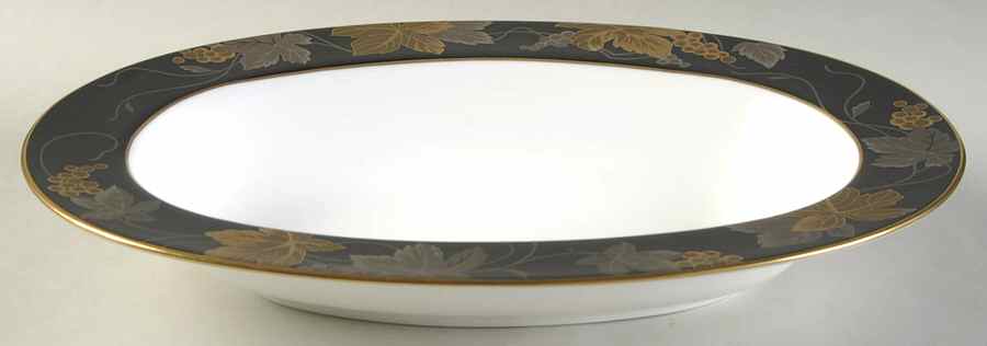 Twilight 11" Oval Vegetable Bowl by Nikko-1