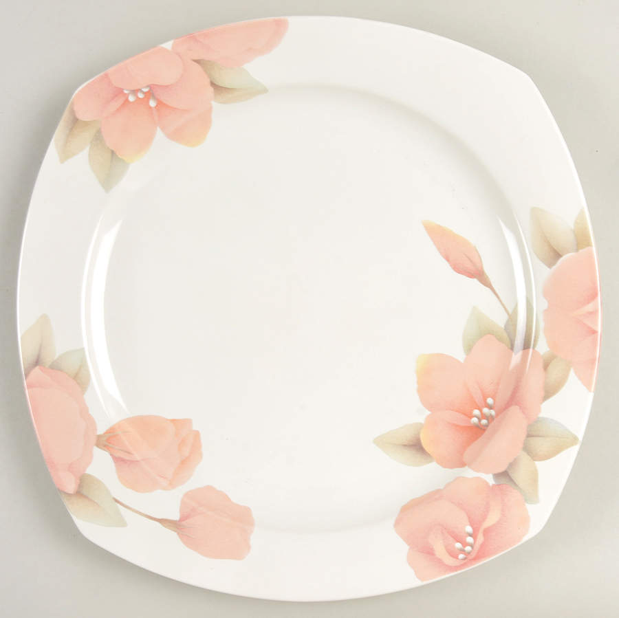Virginia Rose 12" Chop Plate (Round Platter) by Nikko-1