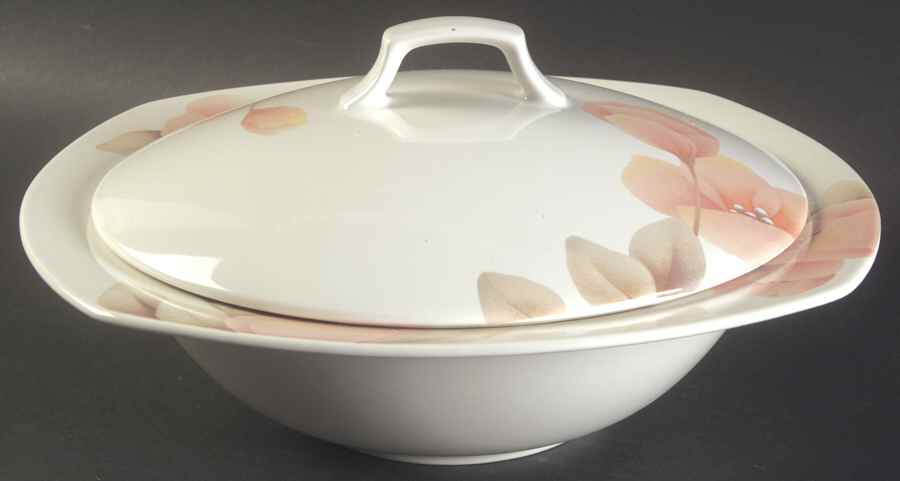 Virginia Rose Round Covered Vegetable by Nikko-1