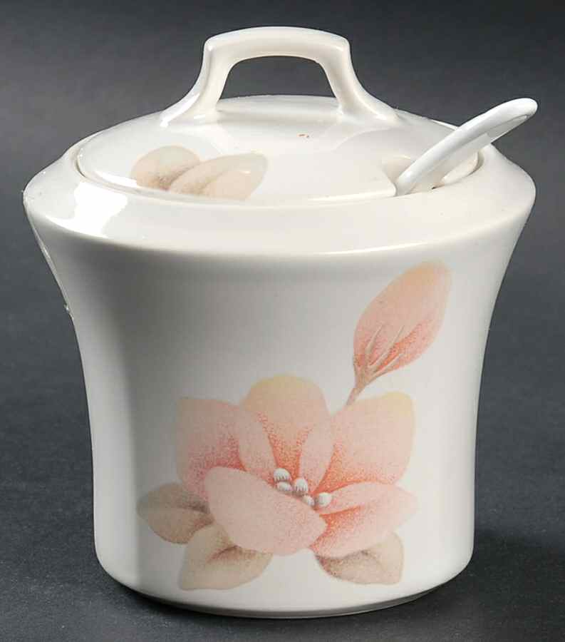 Virginia Rose Jam/Jelly & Lid by Nikko-1