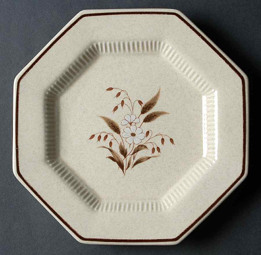 Wheat Salad Plate by Nikko-1