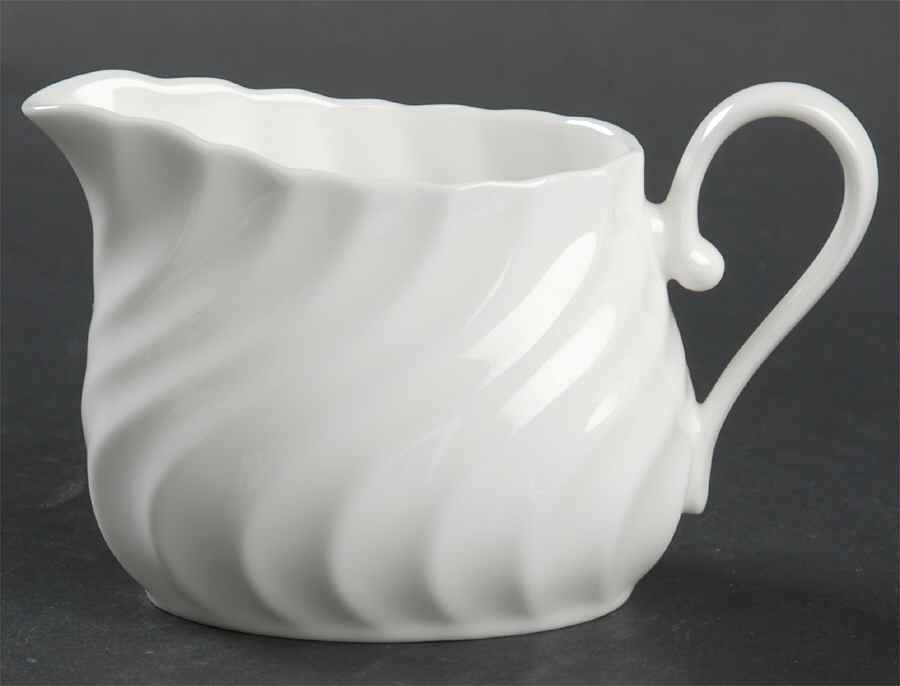 White Elegance Creamer by Nikko-1
