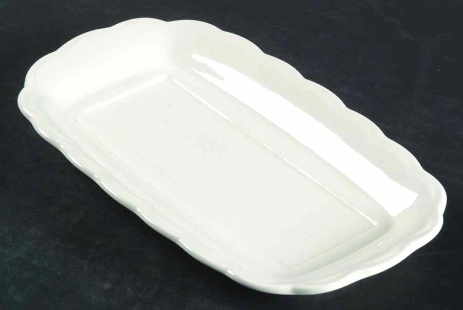 White Satin 1/4 Lb Butter No Lid by Nikko-1