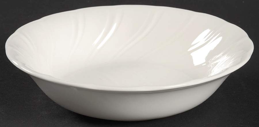 White Satin Fruit/Dessert (Sauce) Bowl by Nikko-1