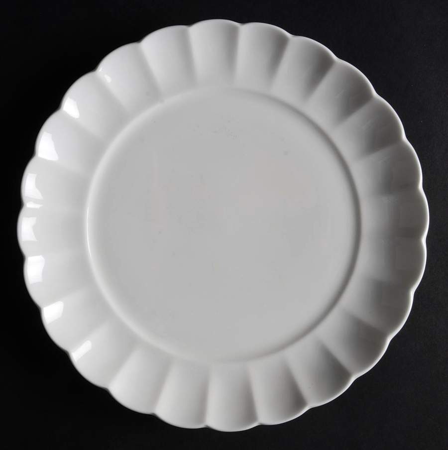 White Tie Salad Plate by Nikko-1