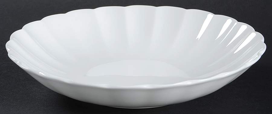 White Tie Coupe Soup Bowl by Nikko-1