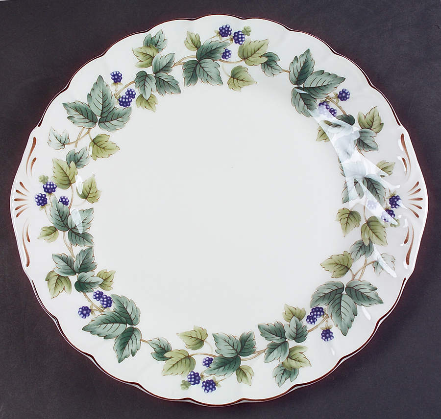 Wild Berry Party/Serving/Chip & Dip Plate by Nikko-1