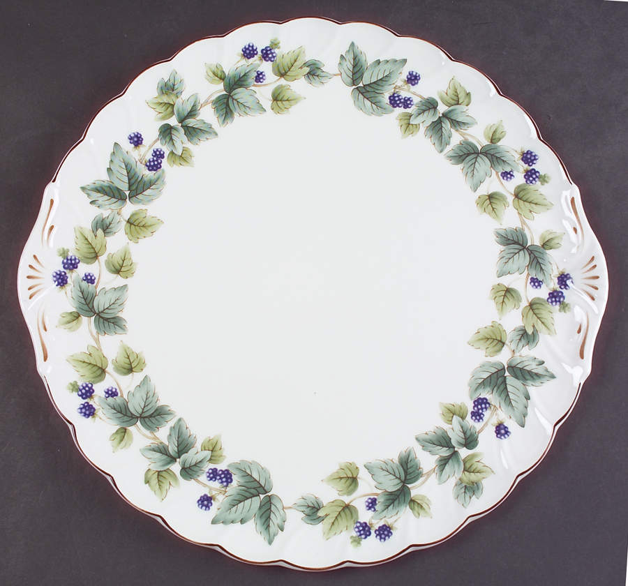 Wild Berry 12" Party/Serving Plate by Nikko-1