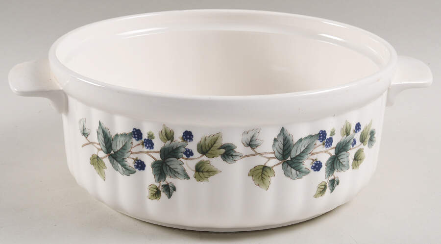 Wild Berry 2.5 Qt Round Casserole No Lid by Nikko-1