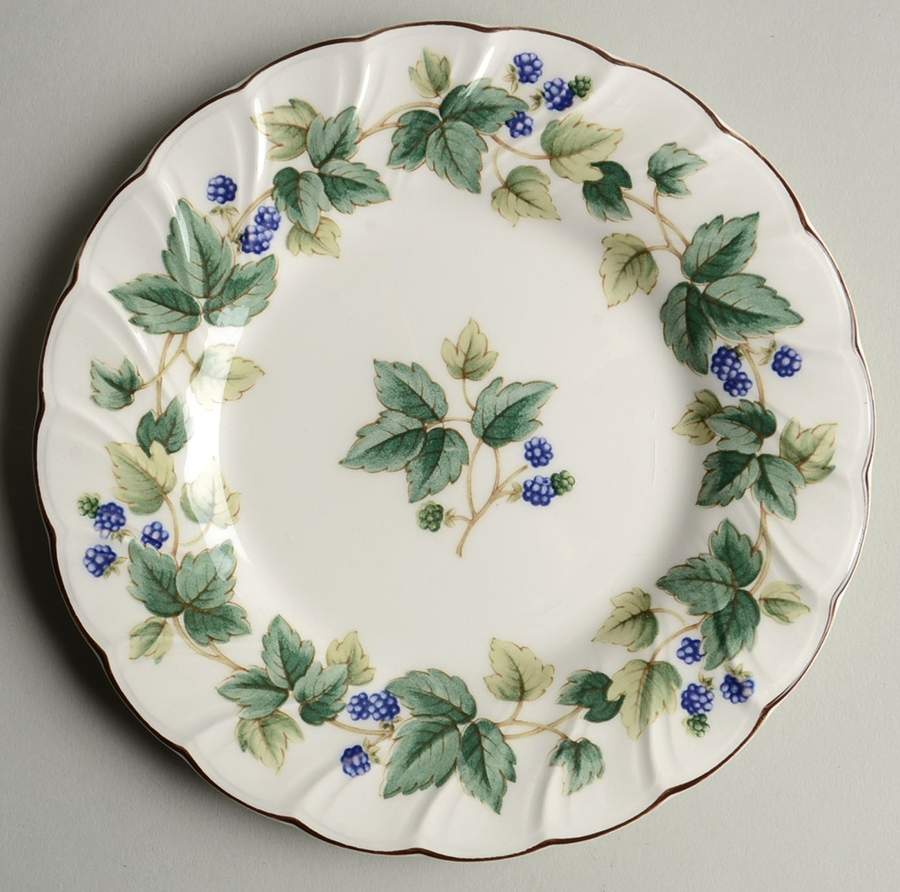 Wild Berry Bread & Butter Plate by Nikko-1