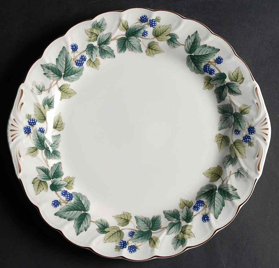 Wild Berry Handled Cake Plate by Nikko-1