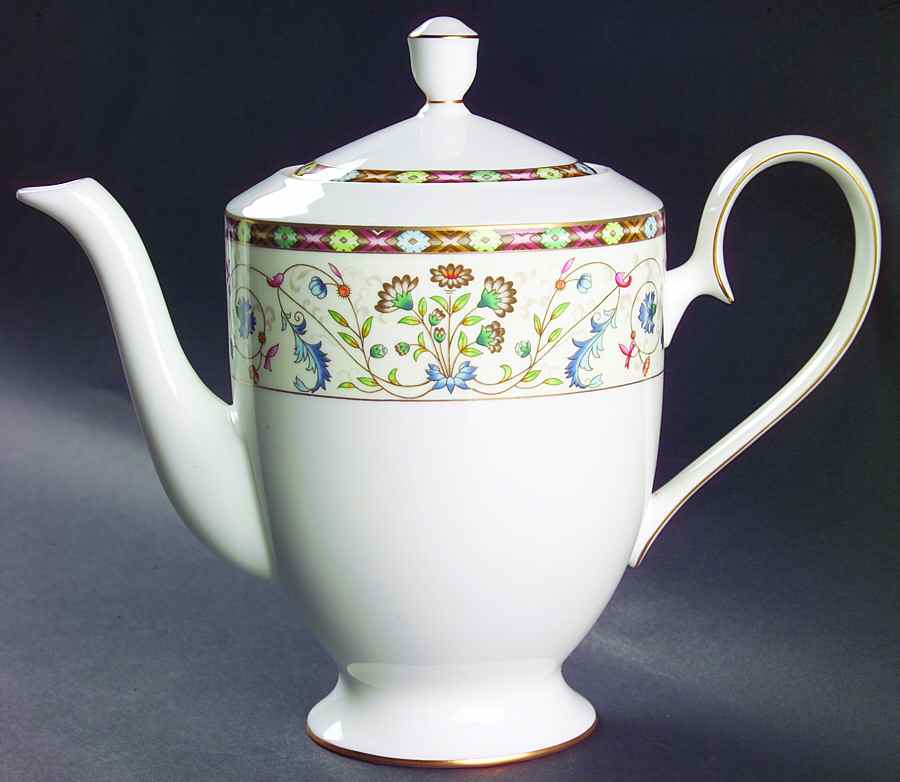 Wildflowers Allegro Coffee Pot & Lid by Nikko-1