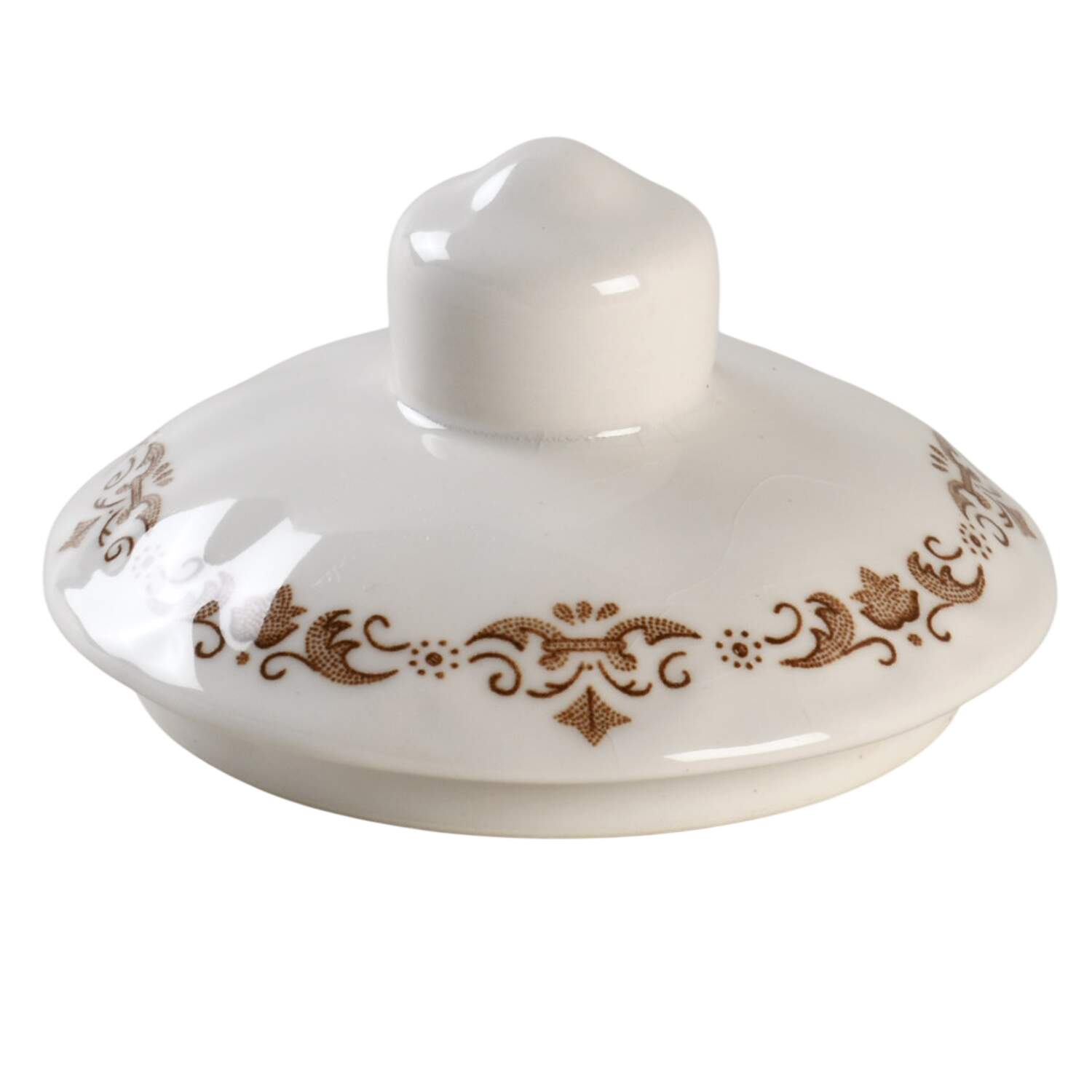 Windsor Brown Multicolor Lid for Sugar Bowl by Nikko-1