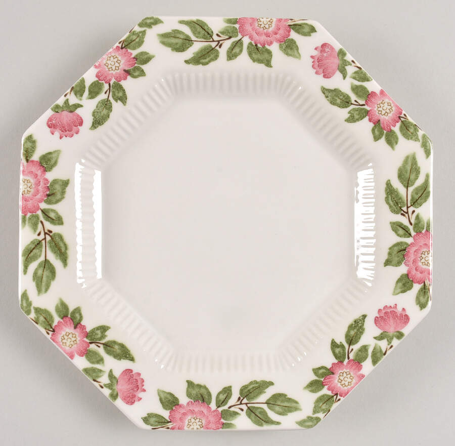 Wild Roses Salad Plate by Nikko-1