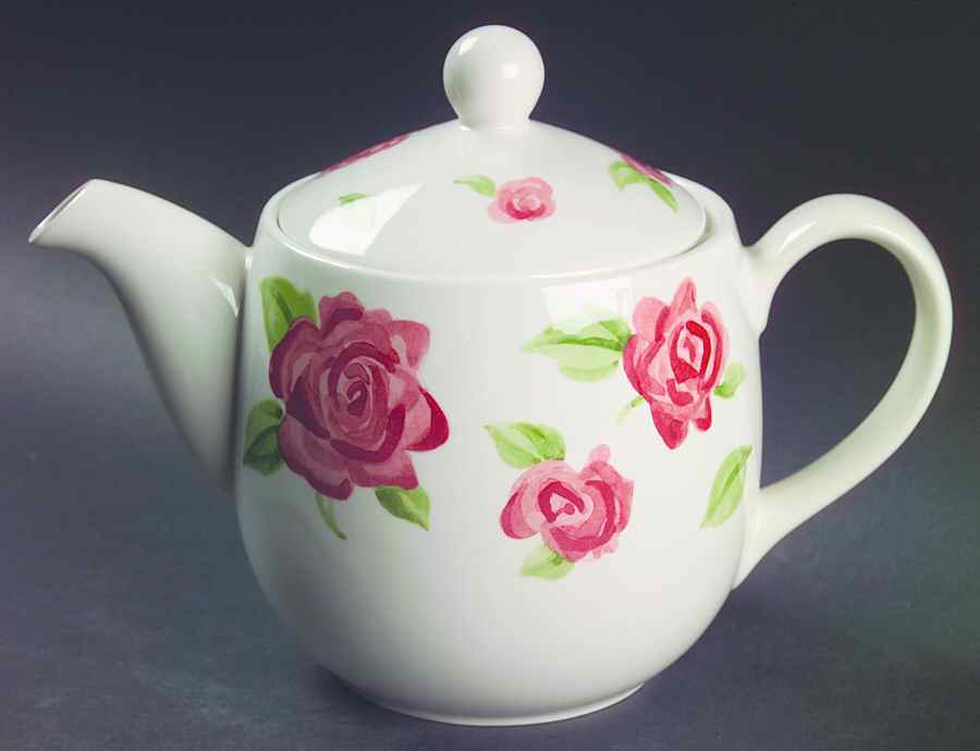 Wild Roses Teapot & Lid by Nikko-1