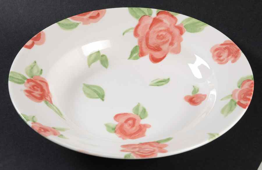 Wild Roses 9" Soup/Pasta Bowl by Nikko-1