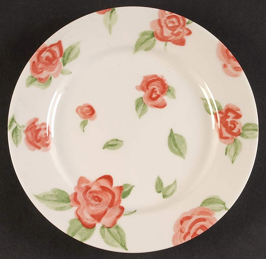 Wild Roses Salad Plate by Nikko-1