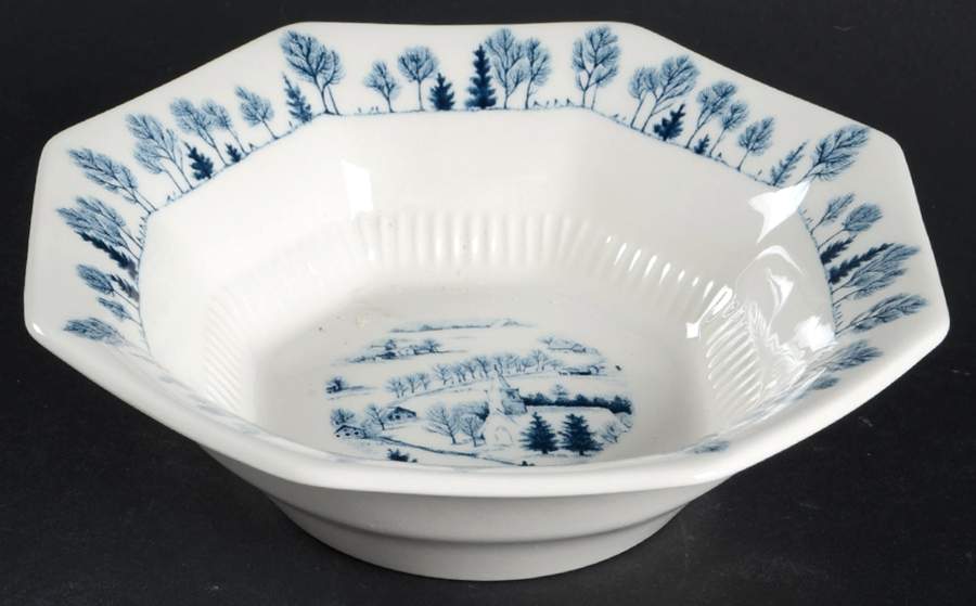 Winter Wonderland Coupe Cereal Bowl by Nikko-1