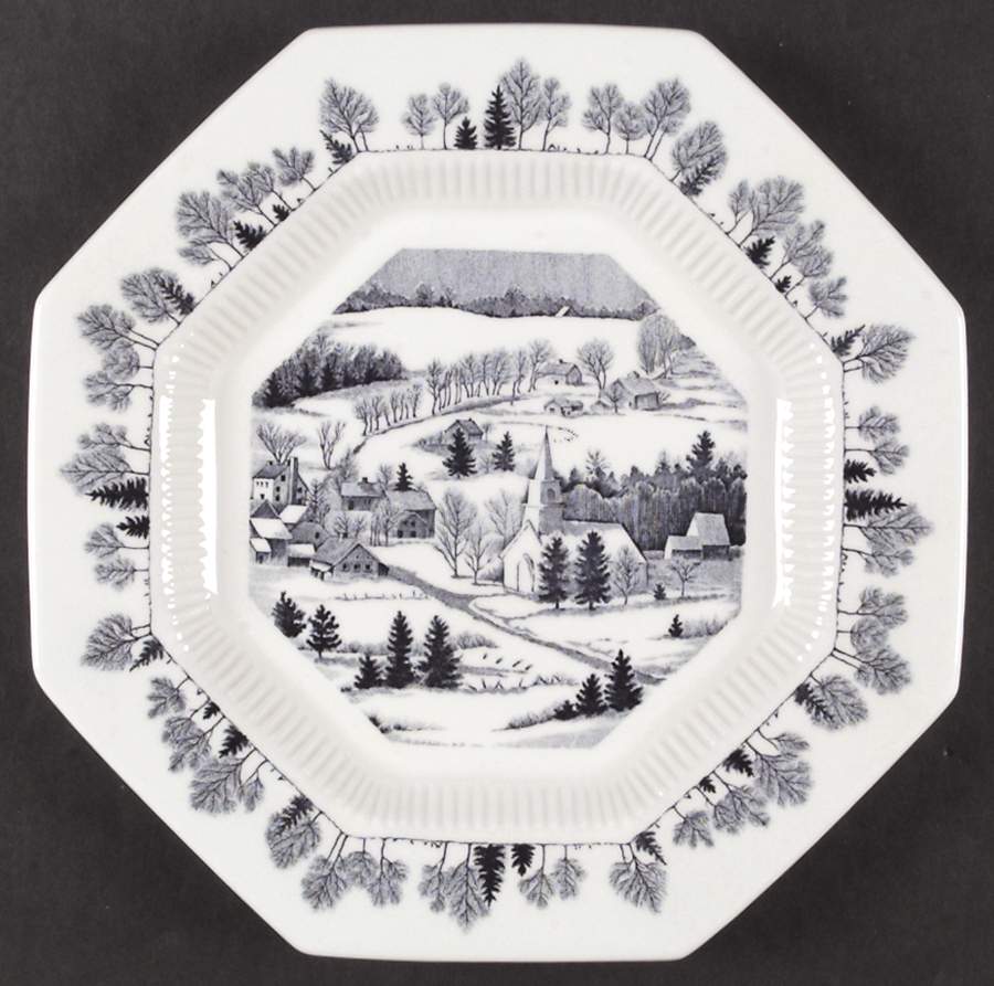 Winter Wonderland Dinner Plate by Nikko-1