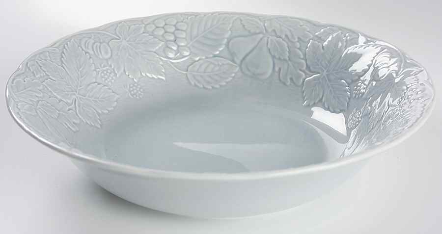 Woodbury Blue 9" Round Vegetable Bowl by Nikko-1