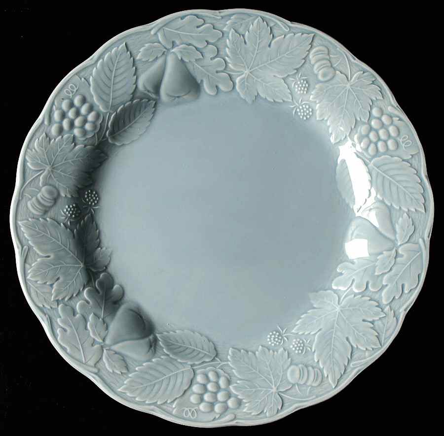 Woodbury Blue Luncheon Plate by Nikko-1