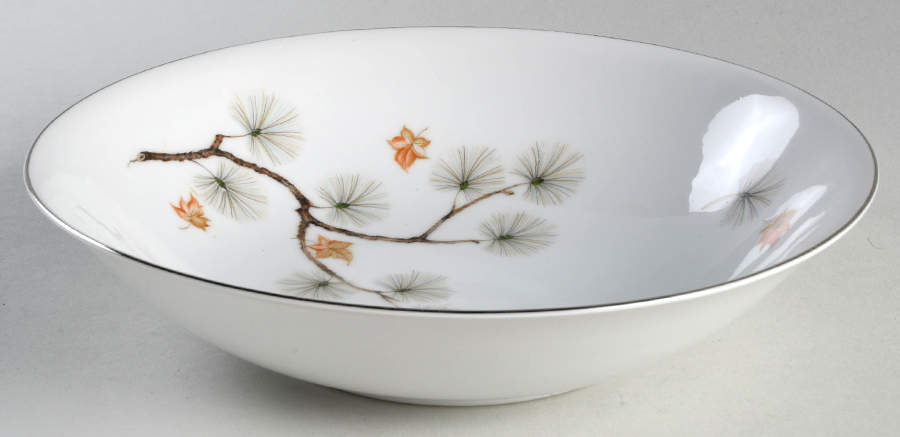 Woodland 9" Round Vegetable Bowl by Nikko-1