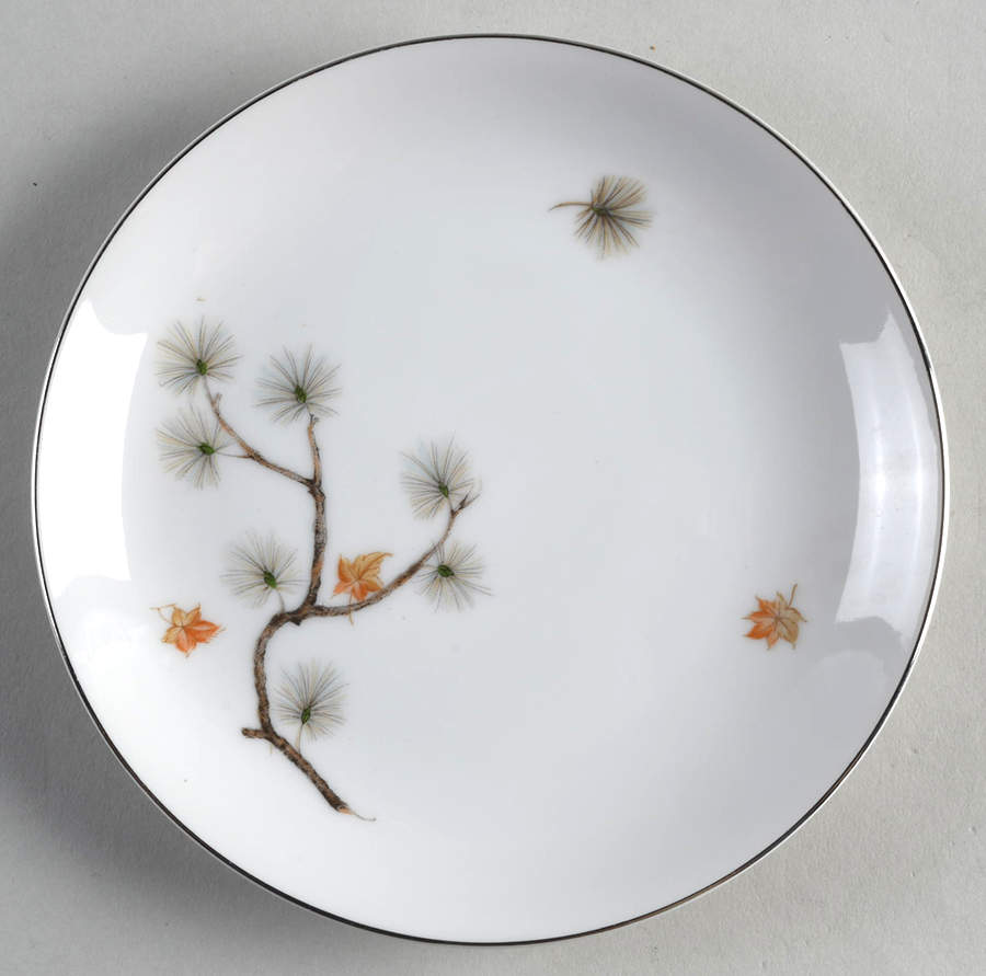 Woodland Bread & Butter Plate by Nikko-1