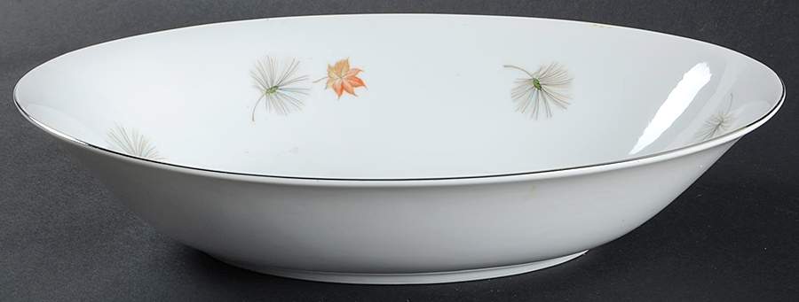 Woodland 10" Oval Vegetable Bowl by Nikko-1