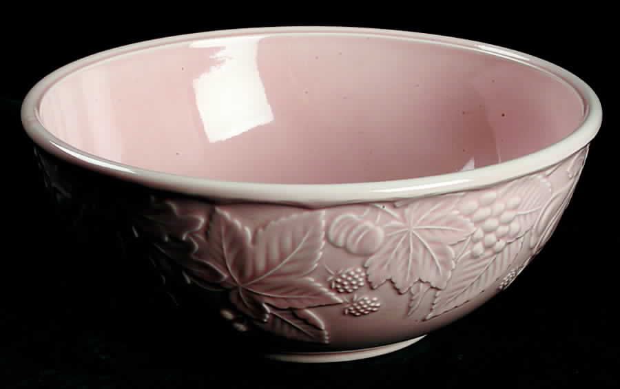 Woodbury Peach 8" Mixing Bowl by Nikko-1