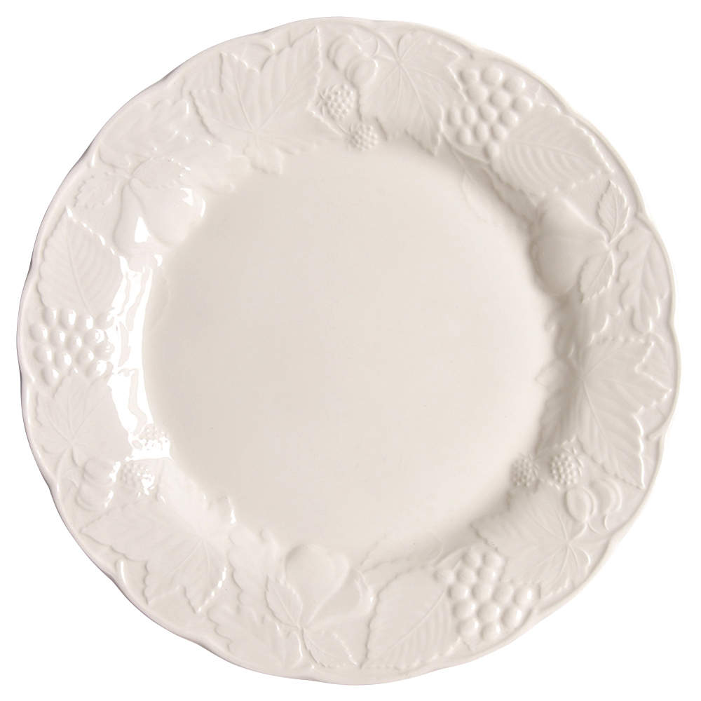 Woodbury White Dinner Plate by Nikko-1