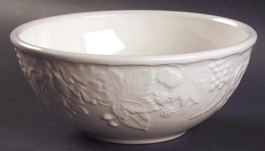 Woodbury White 6" Mixing Bowl by Nikko-1