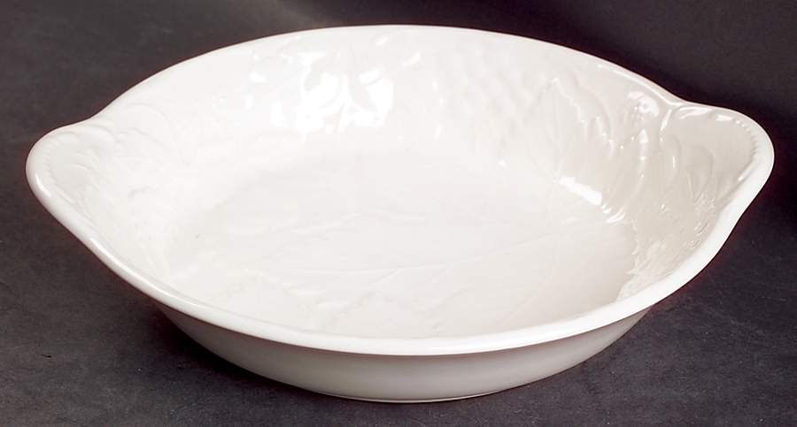 Woodbury White 7" Augratin by Nikko-1