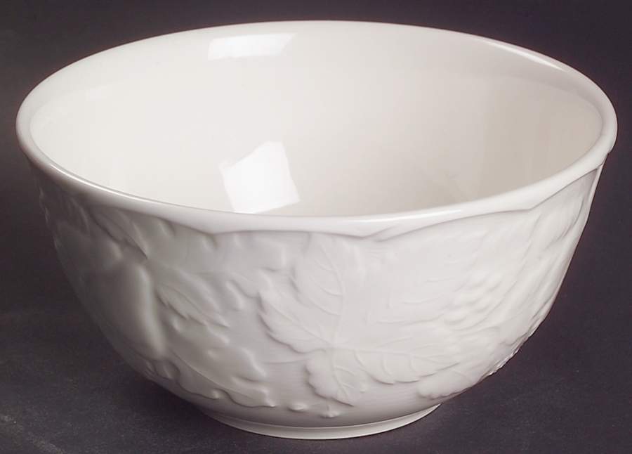 Woodbury White 5" All Purpose Bowl by Nikko-1