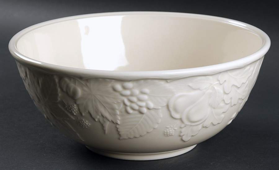 Woodbury White 9" Mixing Bowl by Nikko-1