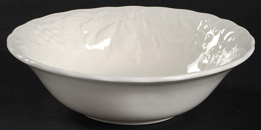 Woodbury White Fruit/Cereal Bowl by Nikko-1