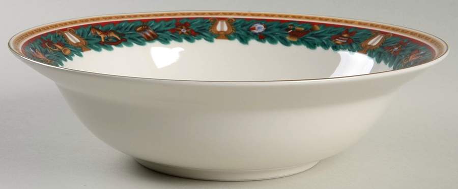 Yuletide 9" Round Vegetable Bowl by Nikko-1
