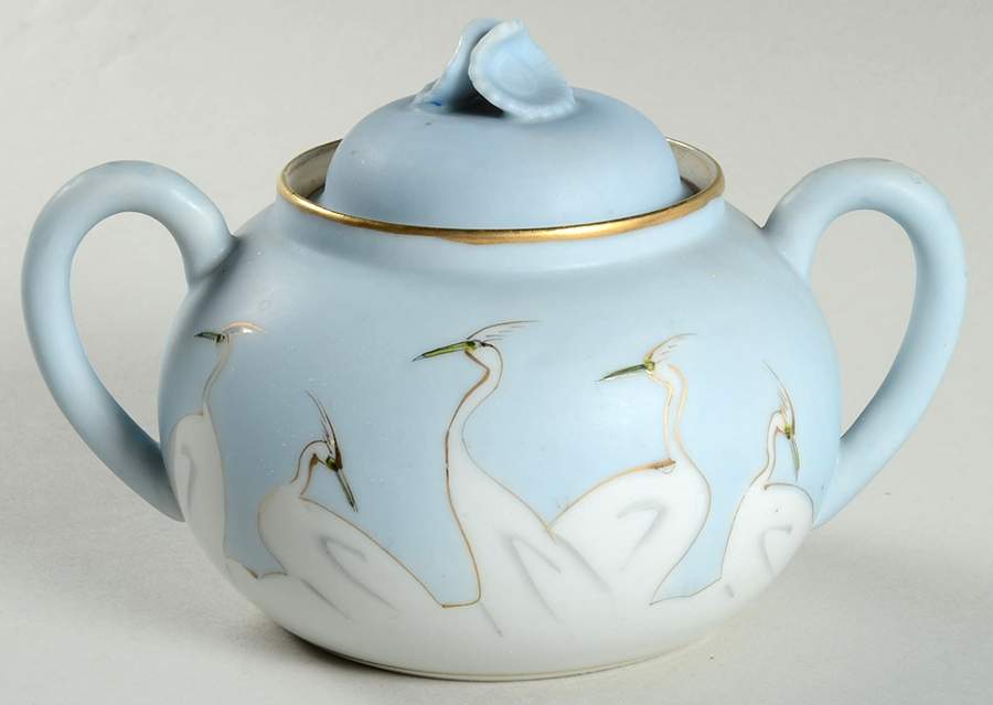 MIB3 Sugar Bowl & Lid by Mitsu-Boshi (Japan)-1