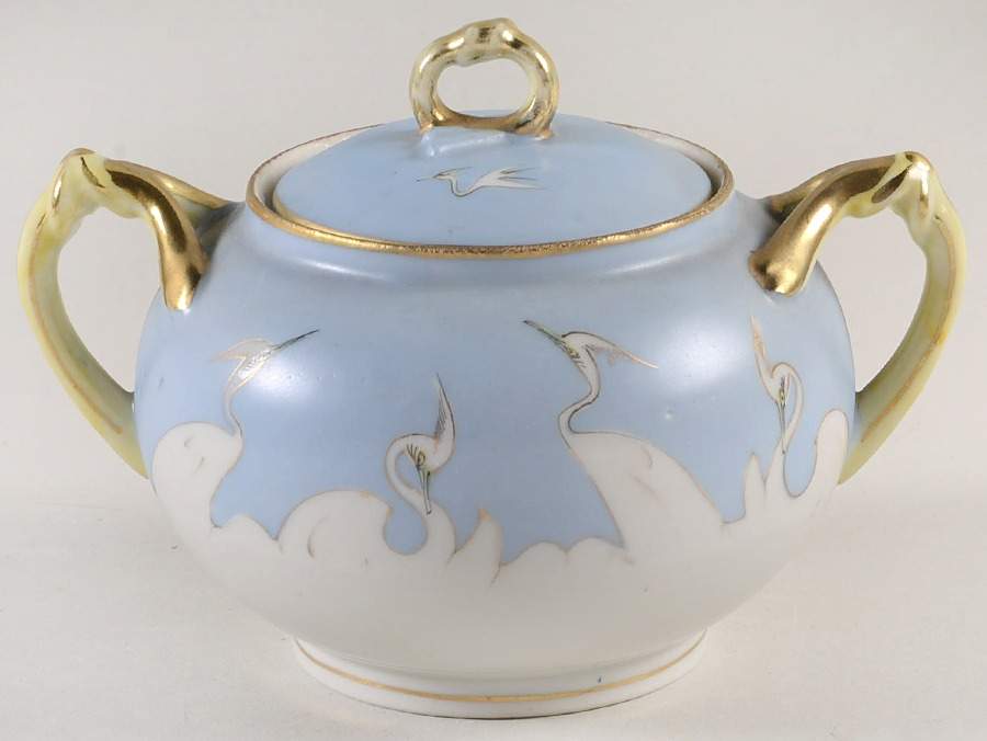 MIB3 Sugar Bowl & Lid by Mitsu-Boshi (Japan)-1