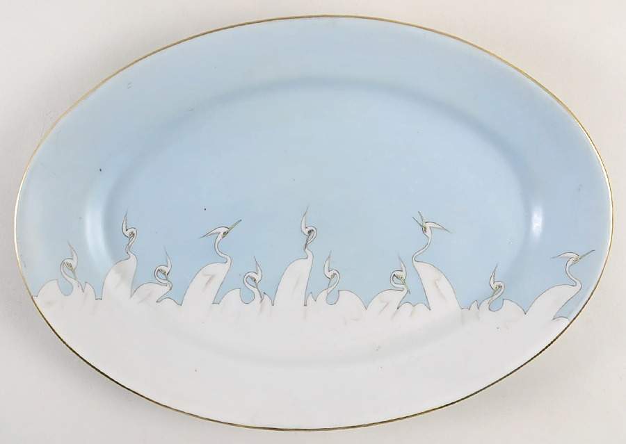 MIB3 14" Oval Serving Platter by Mitsu-Boshi (Japan)-1