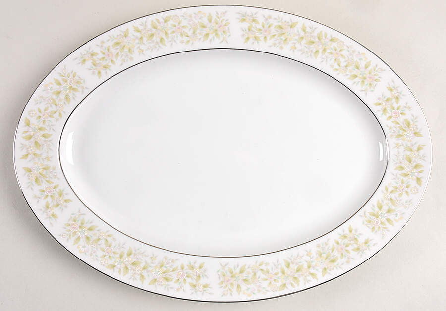Barwick 14" Oval Serving Platter by Nitto-1